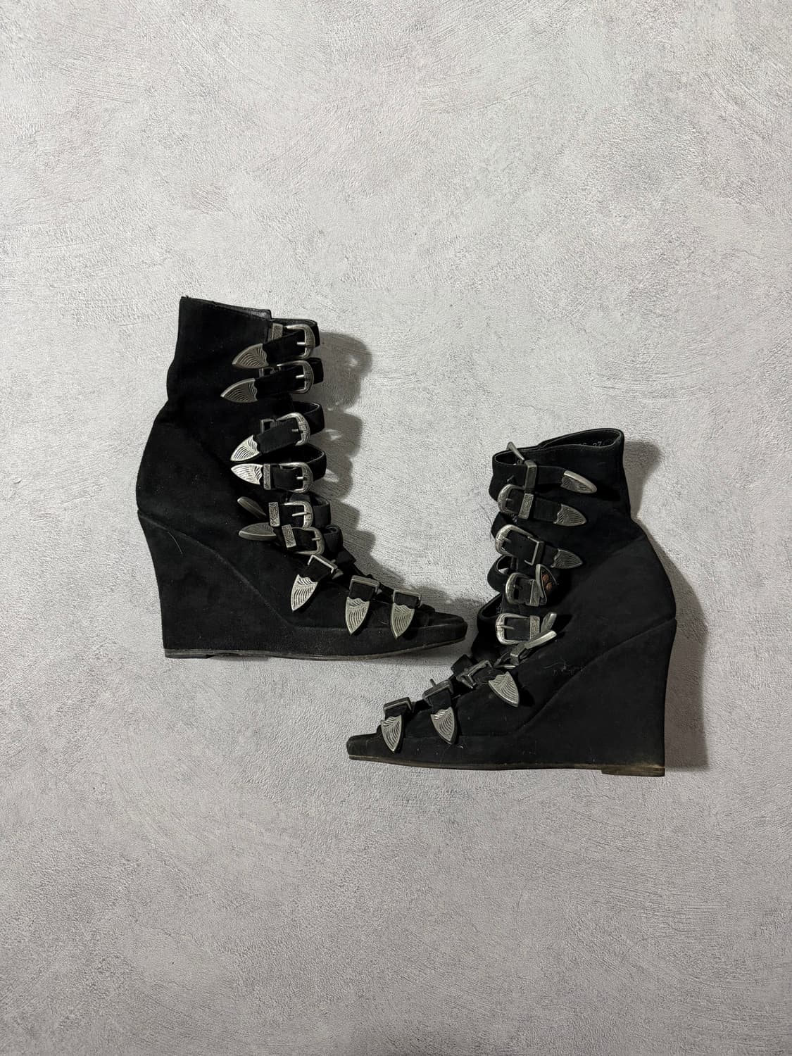 Vero Cuoio Buckle Wedge Sandal 상품이미지1