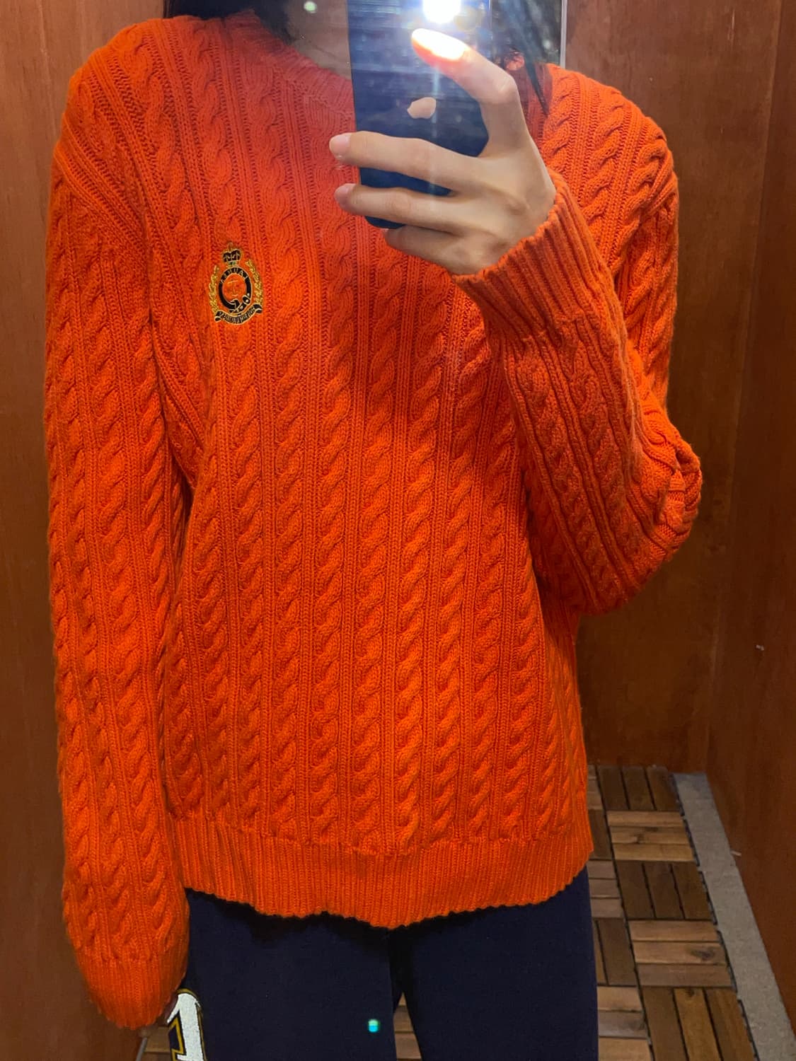 (M) 랄프 로렌 케이블 니트 상품이미지2