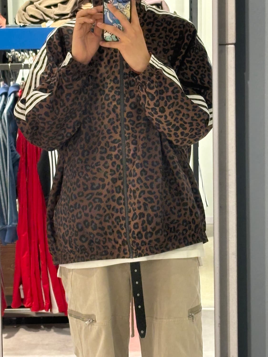 아디다스 호피 바람막이 xl 상품이미지1