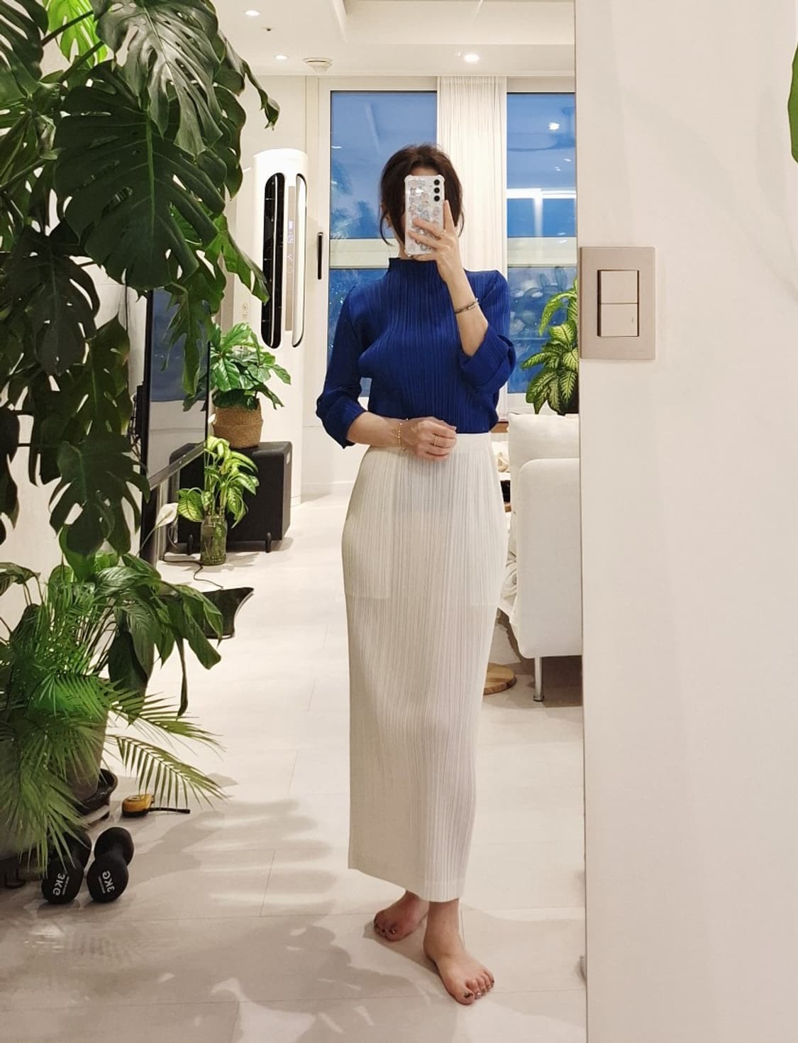 플리츠플리즈 24년 반목탑3 이세이미야케 상품이미지6