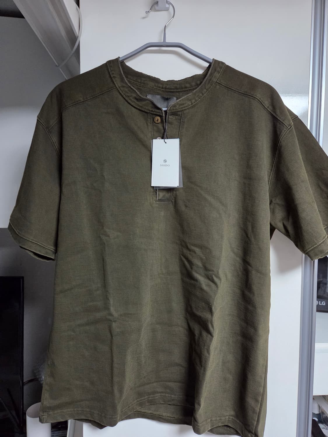 시도 siiido 피그먼트 헨리넥 2사이즈 3장 일괄 상품이미지2