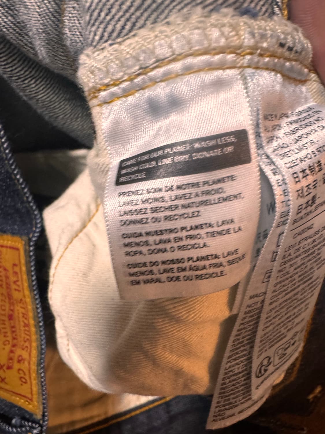 리바이스 LVC 47501 린스드 상품이미지7