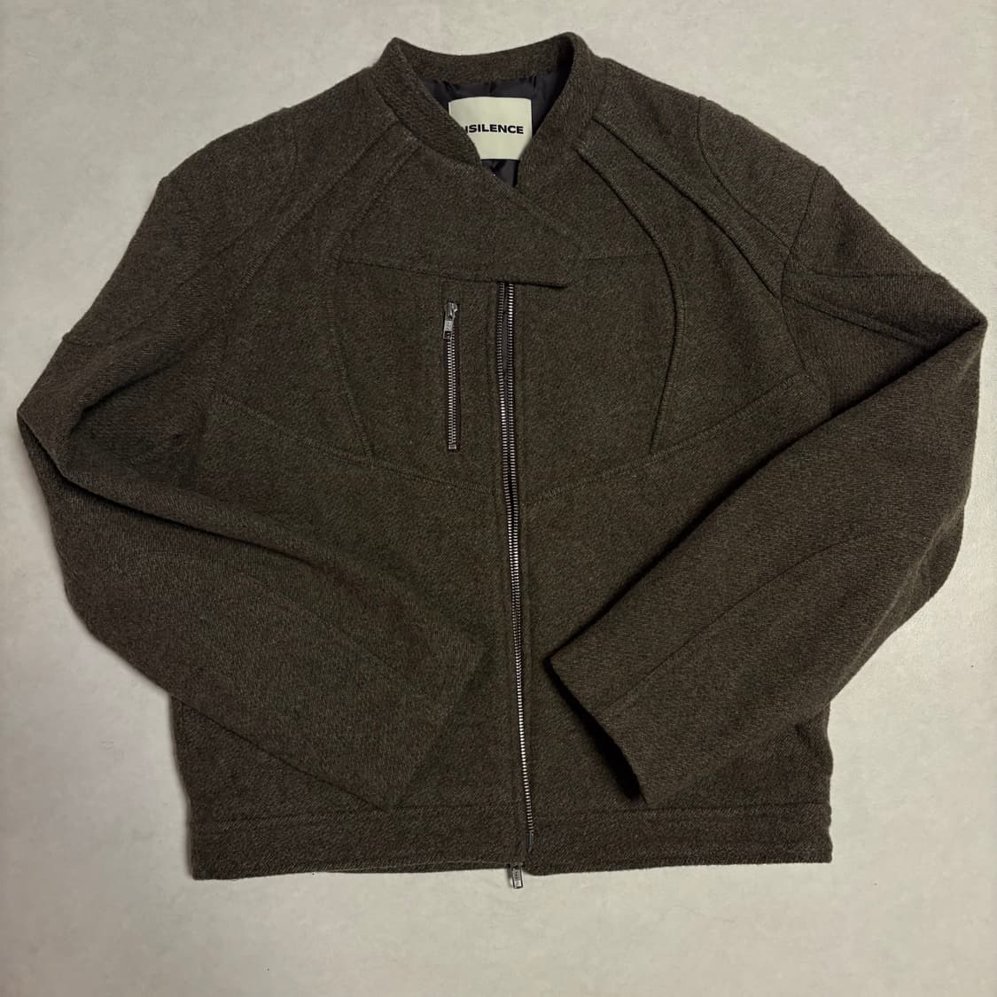 인사일런스 올리브 울자켓 상품이미지1