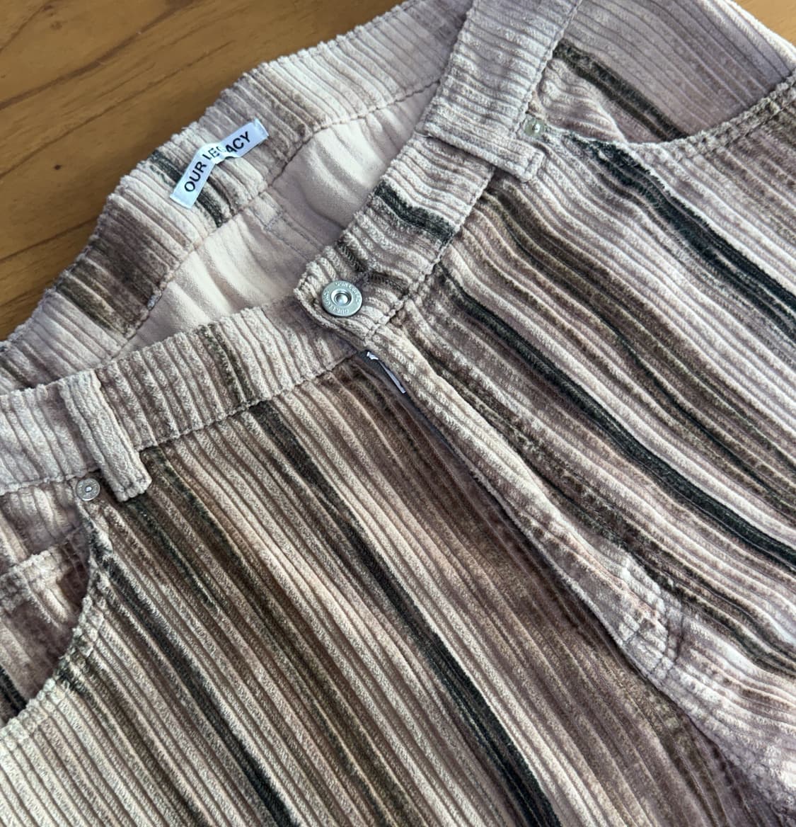 아워레가시 코듀로이 바스트컷 [52](허리수선) 상품이미지2