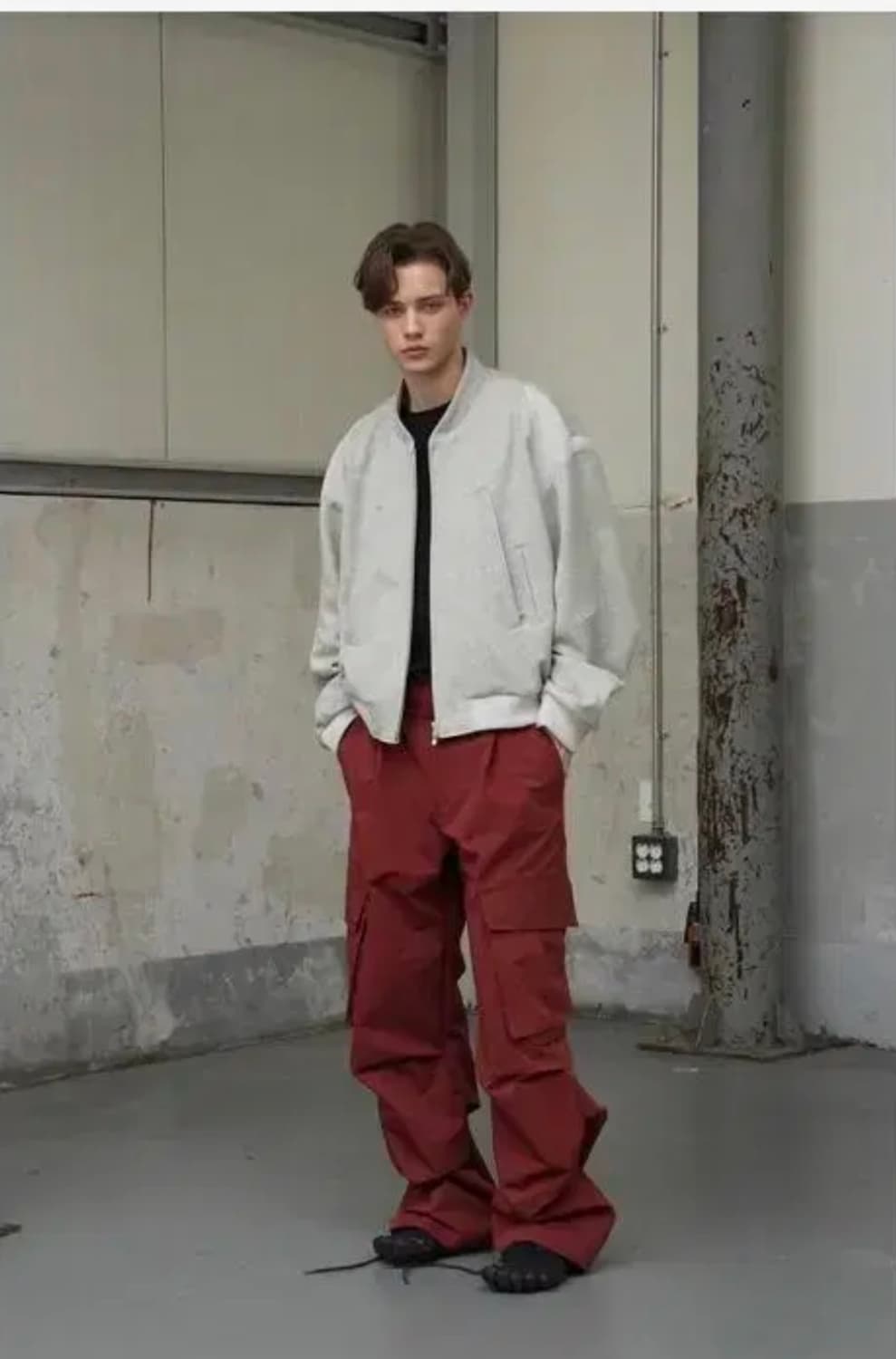 [M] yiyae 카고 팬츠 브릭 상품이미지1