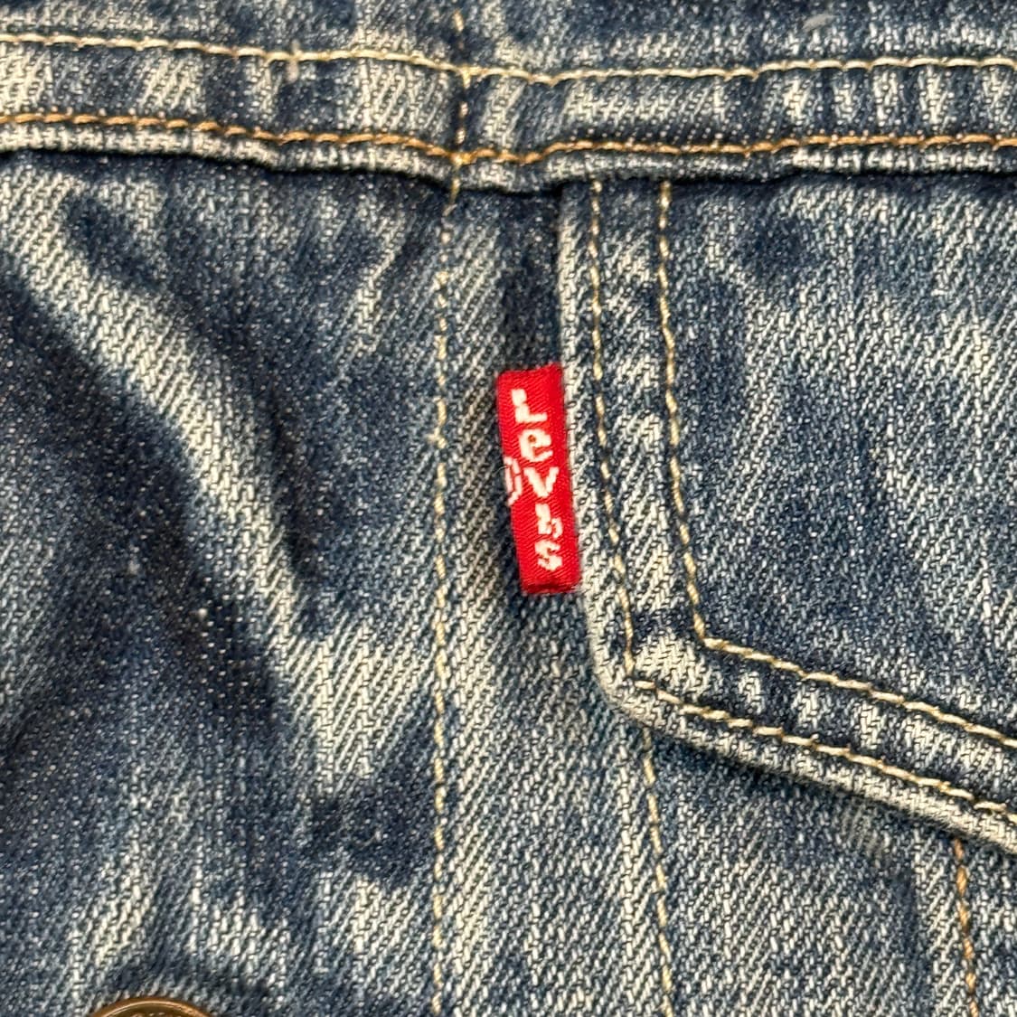 S) 리바이스 3세대 청 데님 자켓 상품이미지4