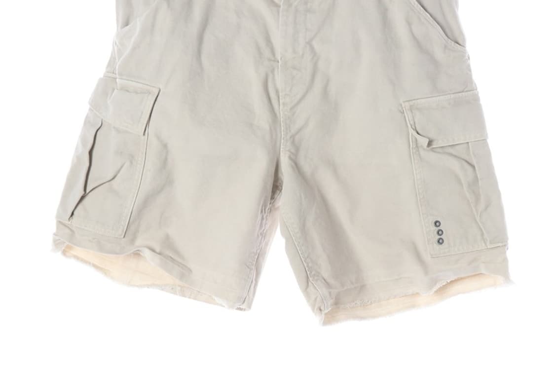 ZARA 빈티지 컷오프 코튼 카고 쇼츠 36 상품이미지4