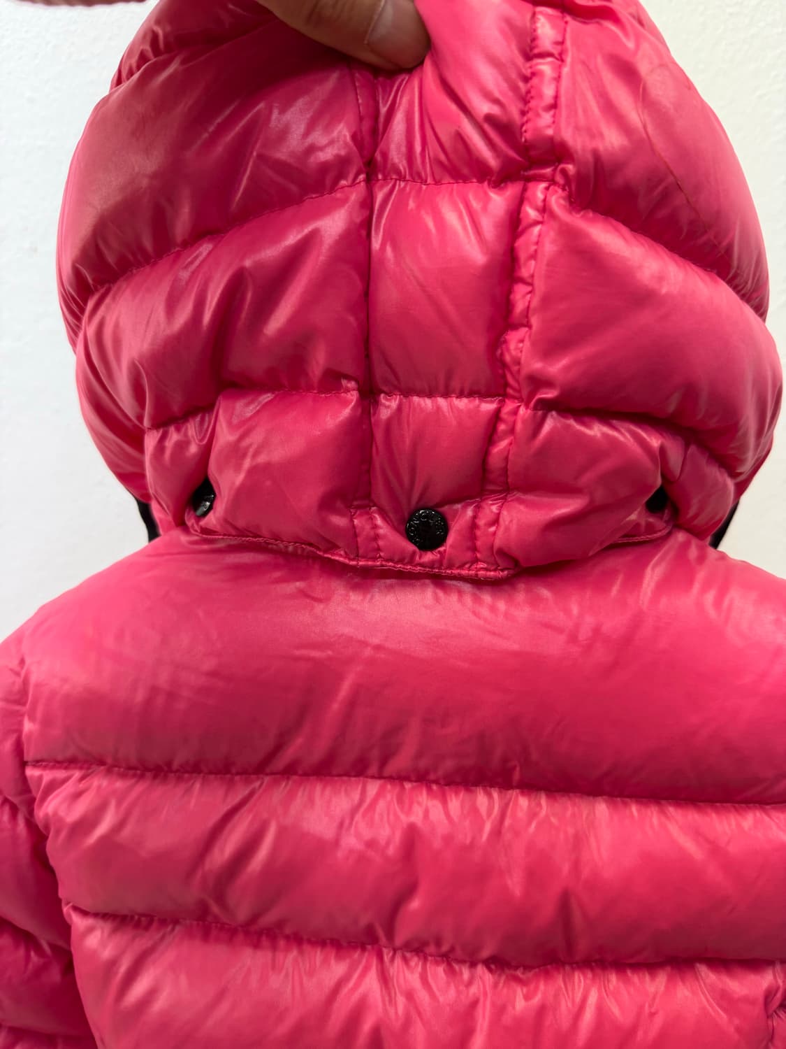 정품) 몽클레어 키즈 핑크 패딩 점퍼 2Y 상품이미지6