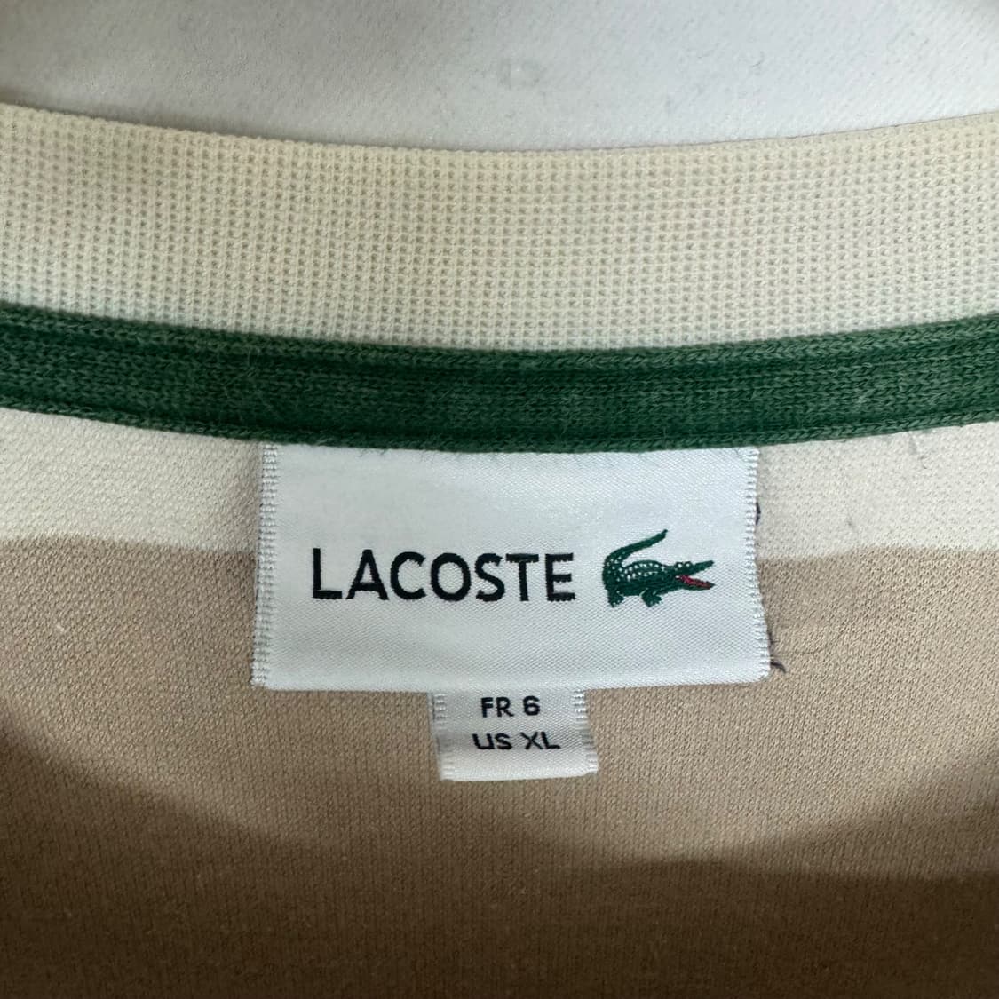 LACOSTE 로고 반팔 티셔츠 상품이미지3