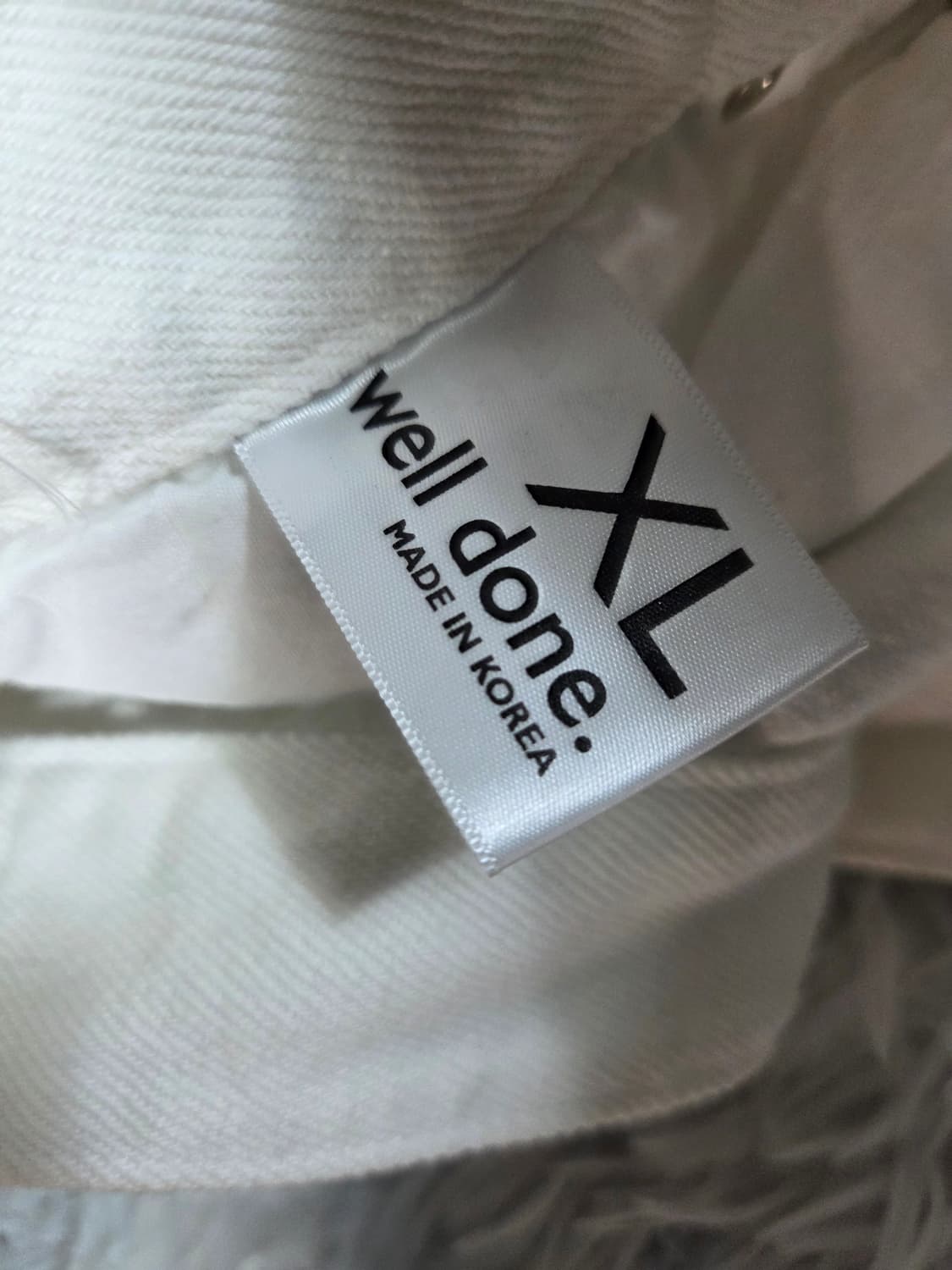 웰덜 그레이 워싱 카고 데님 팬츠 상품이미지4