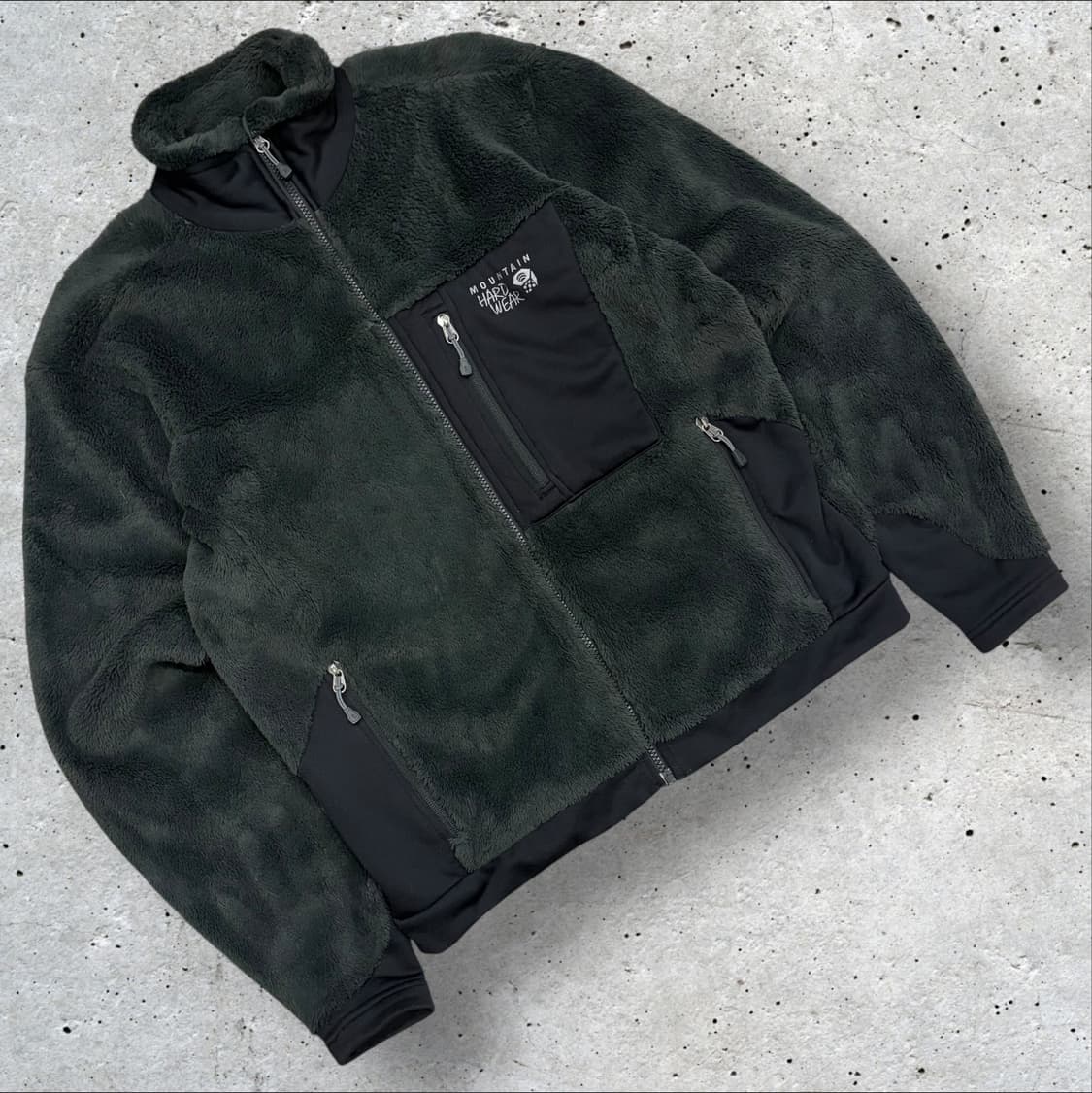 [M] 마운틴하드웨어 폴라텍 몽키 플리스 자켓 블랙 D45 상품이미지1