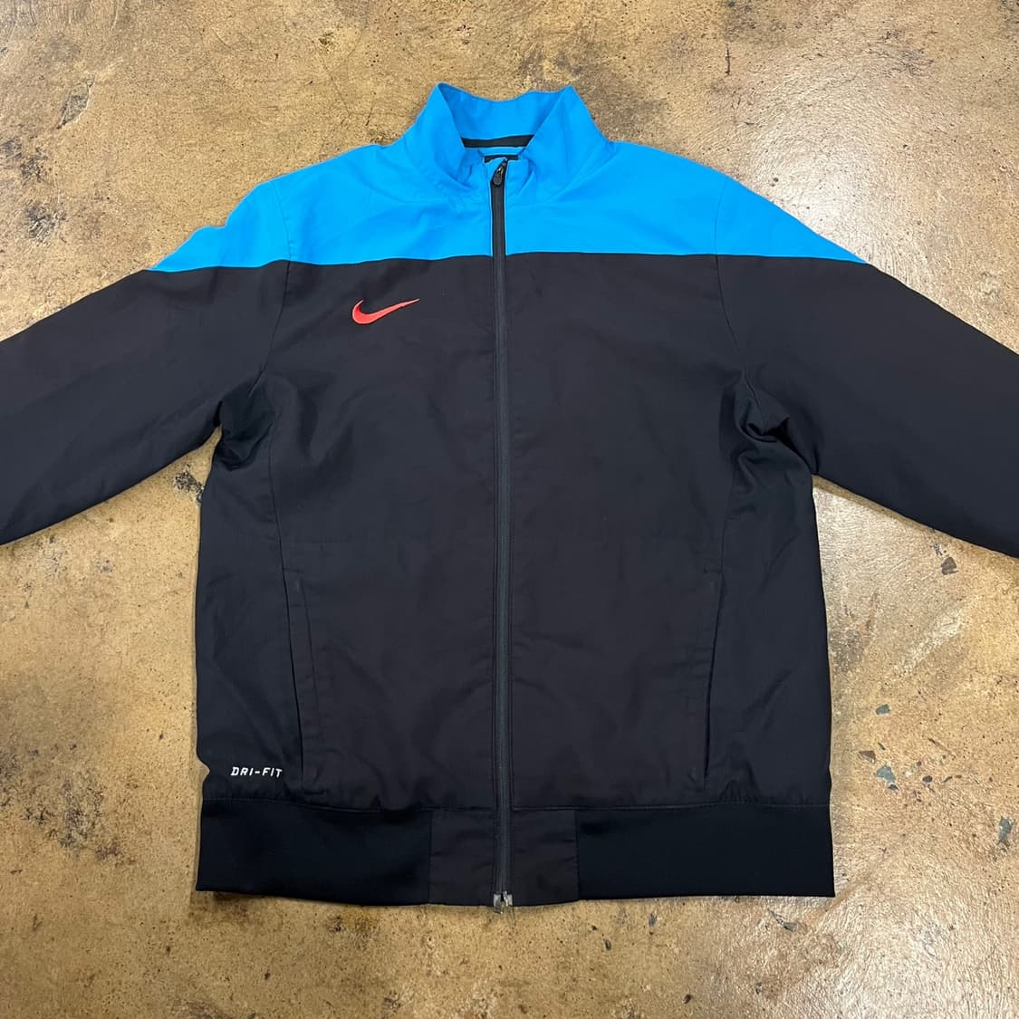 [정품/M] 나이키 블랙 블루 트랙 자켓 b10 상품이미지3