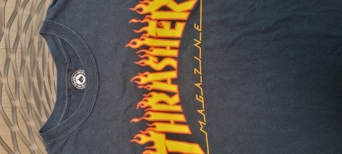 Thrasher Flame 로고 반팔티 상품이미지2
