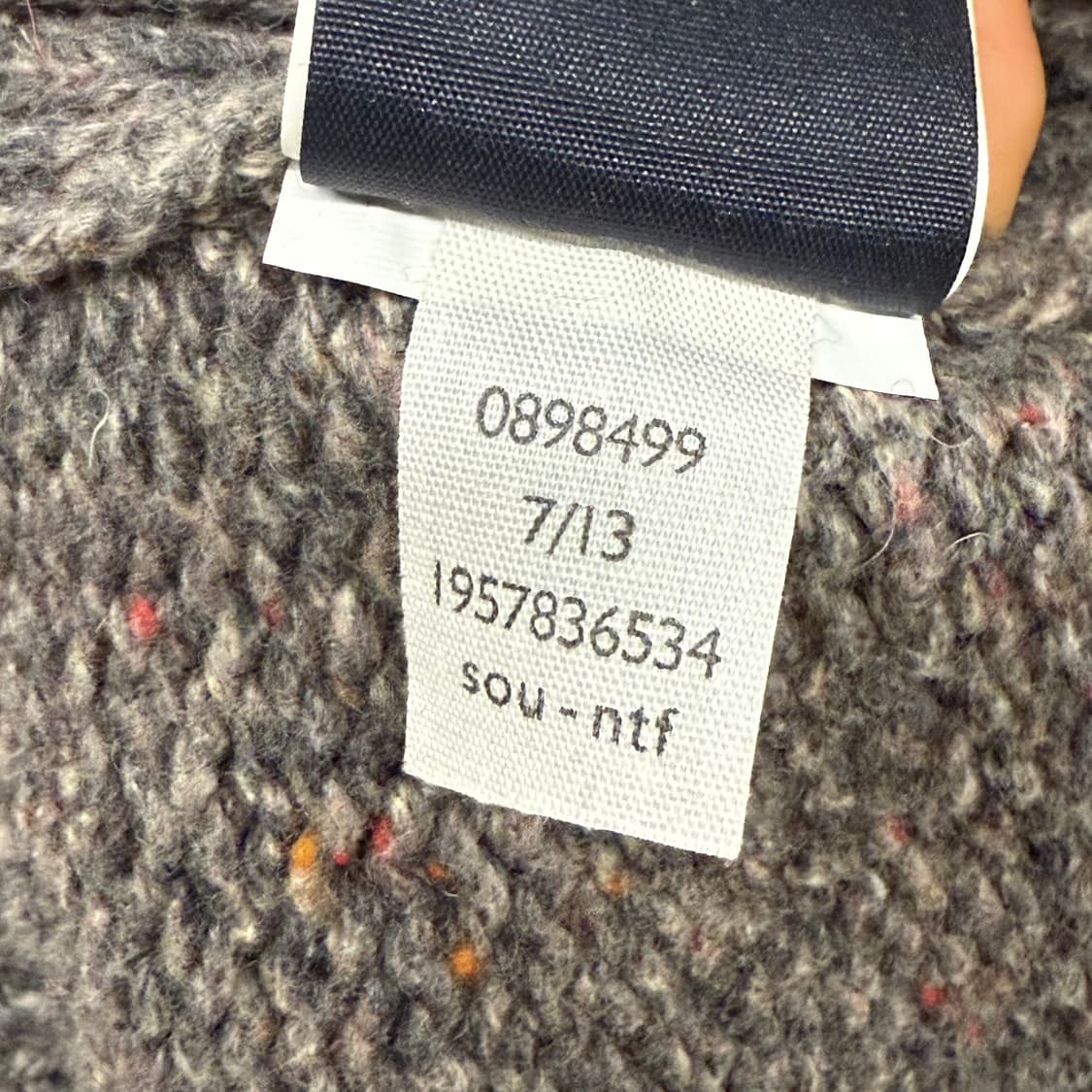 타미힐피거 빈티지 포켓 꽈배기 니트  상품이미지7