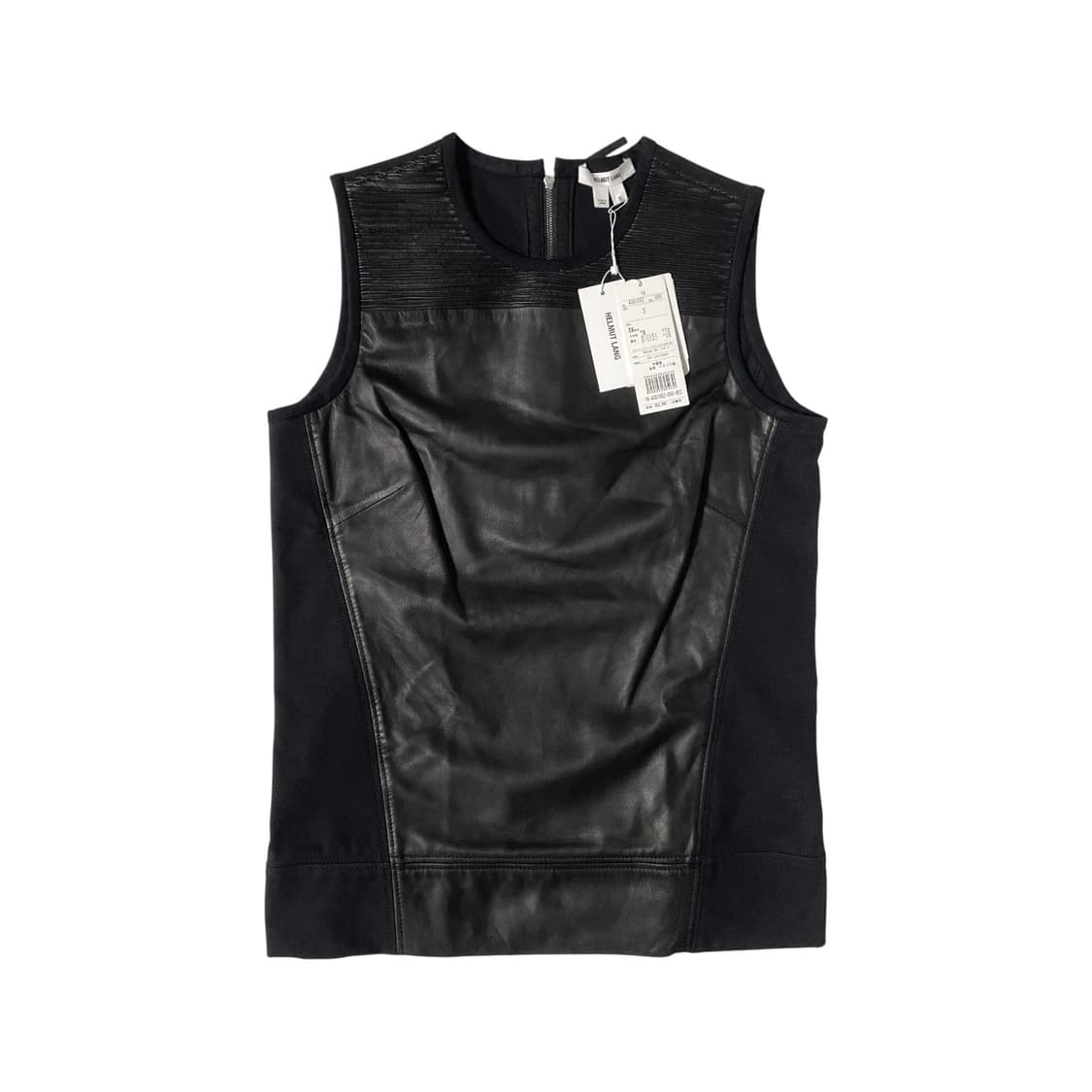 헬무트랭 램스킨 슬리브리스 탑 AD2014 상품이미지2