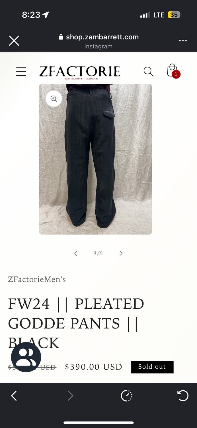 잠바렛 팬츠 상품이미지2