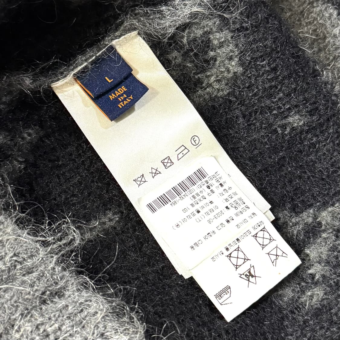 [백화점판/L]루이비통 모헤어 가디건 상품이미지5