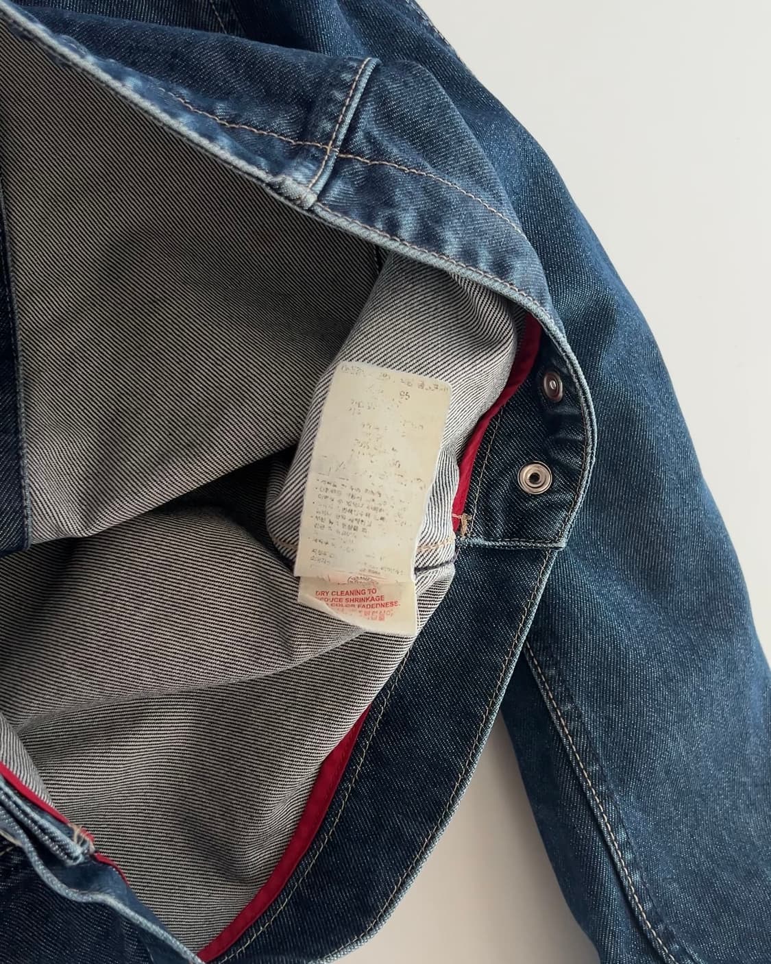 리바이스 엔지니어드진 데님 자켓 M 상품이미지5