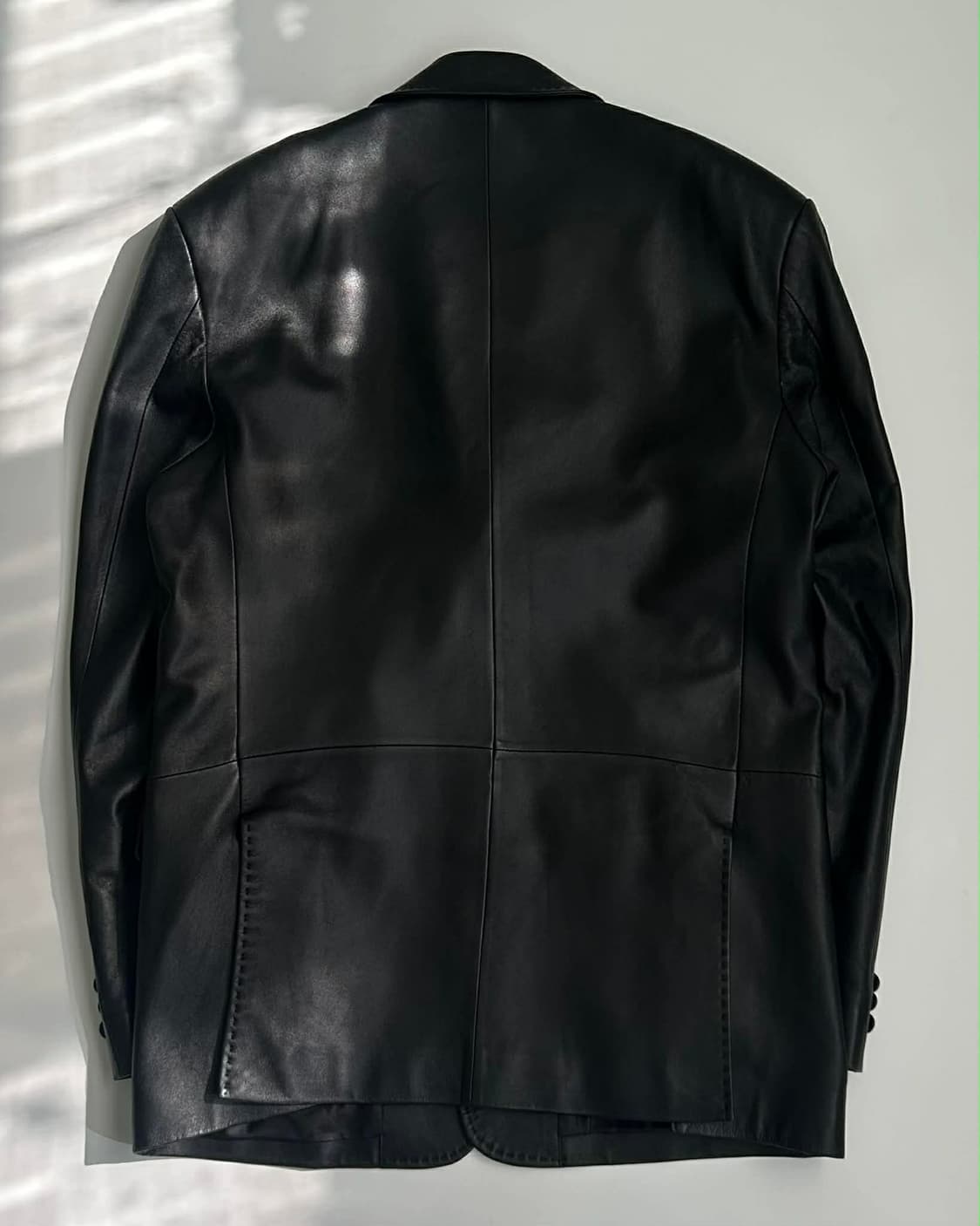 [100] Wilshire 프리미엄 양가죽 2B 테일러드 블레이져 자켓 상품이미지2