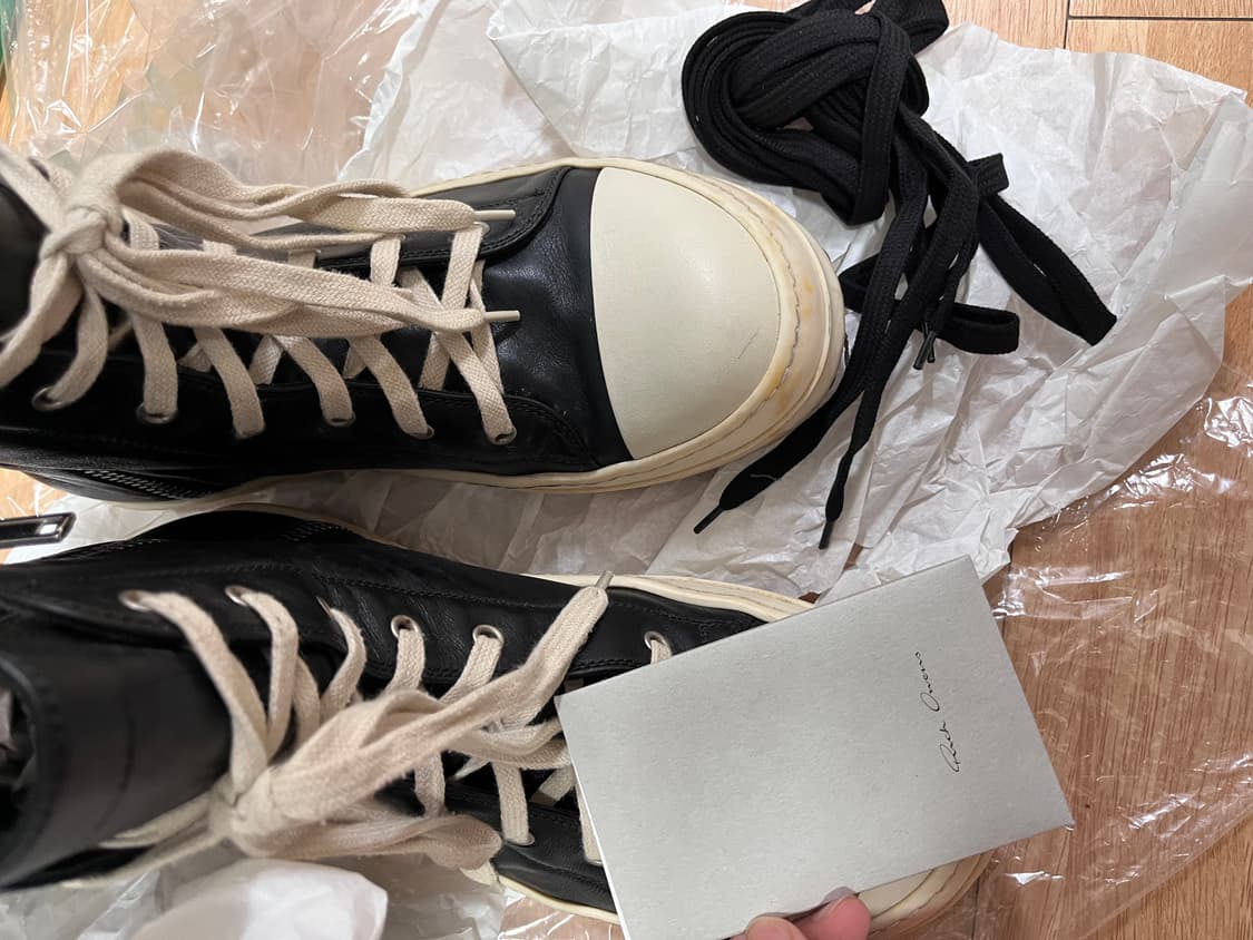 릭오웬스 컨버스 42 lpo 하이 상품이미지2