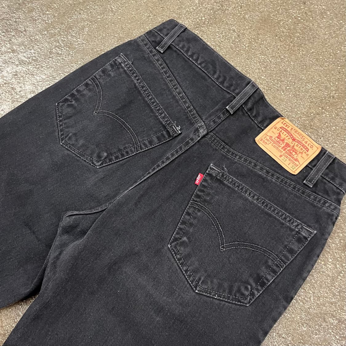 00s USA 리바이스 550 블랙진 (32“) 상품이미지3
