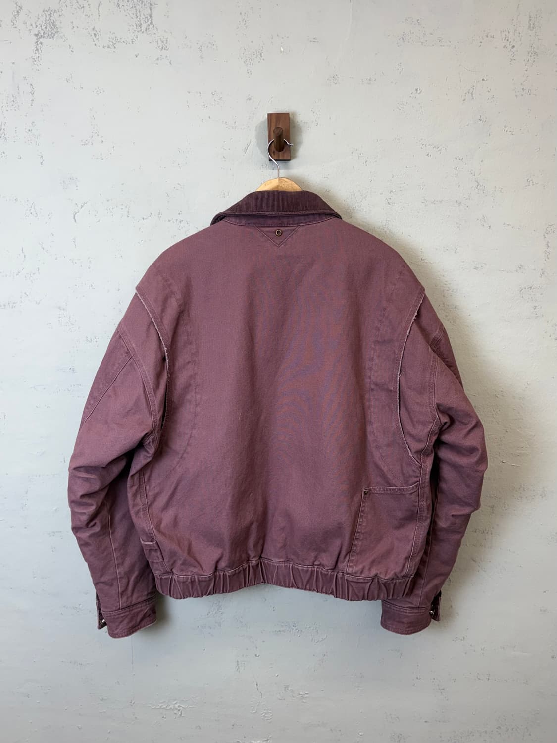 와일드띵스 빈티지 워크자켓 플럼 상품이미지2