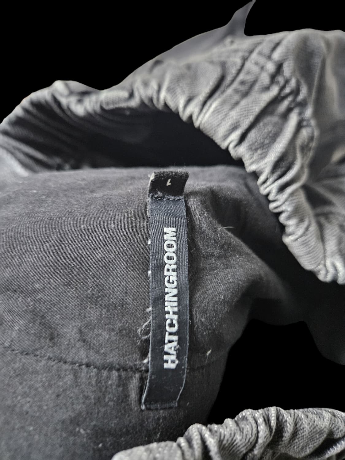 해칭룸 밀팬츠 데님 애쉬그레이 1사이즈 판매합니다 상품이미지2