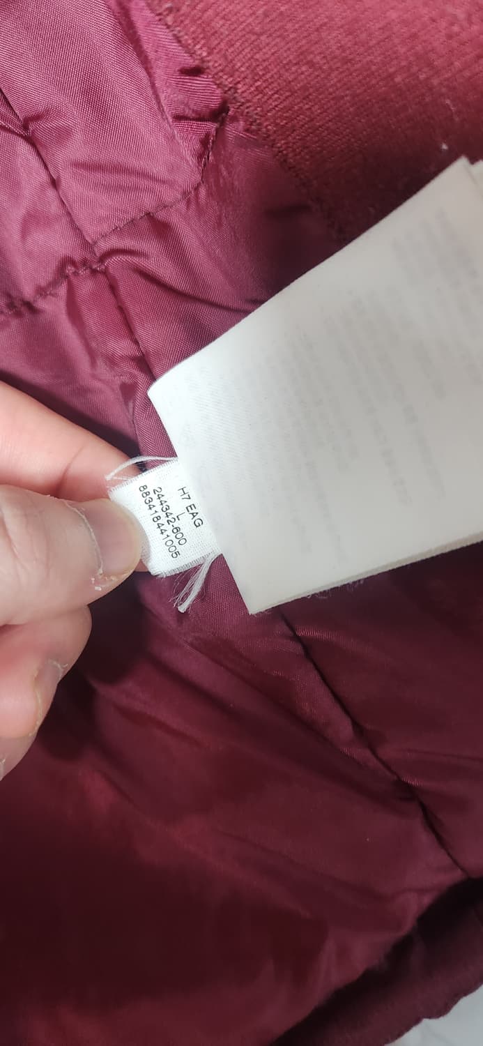 나이키 아스날 07-08 바람막이 점퍼 자켓 버건디 상품이미지8