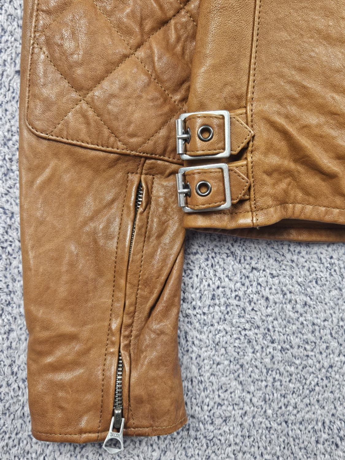 폴로랄프로렌 데저트 사이클 바이커 가죽 자켓 ( XS ) / 10249 상품이미지10