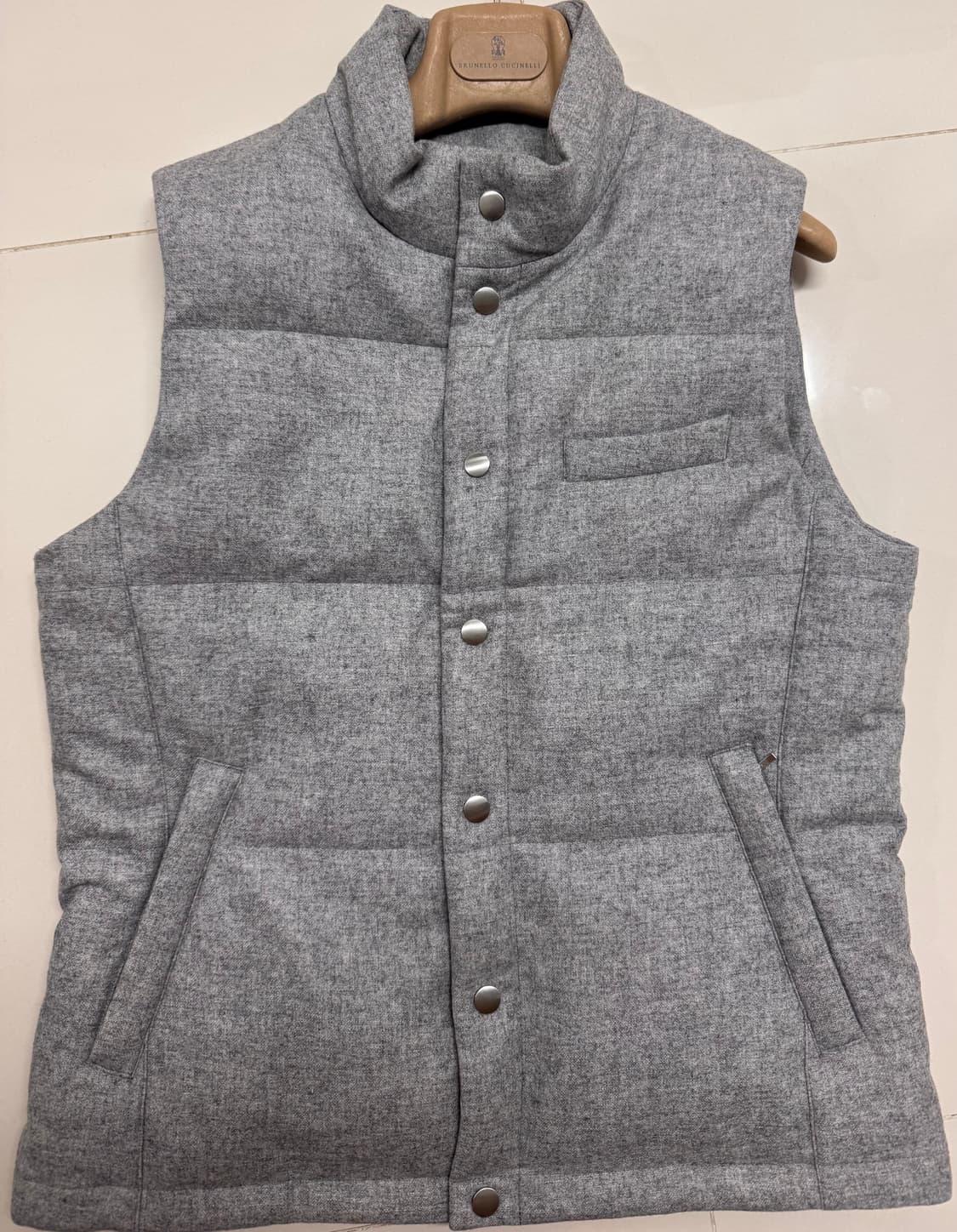 수트서플라이 / Suitsupply / 울 혼방 다운 베스트 / M 상품이미지5