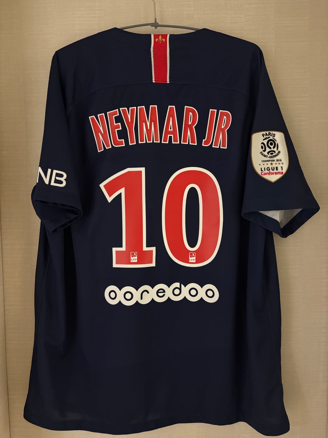 18-19 PSG 파리생제르망 홈 네이마르 유니폼 정품 상품이미지1