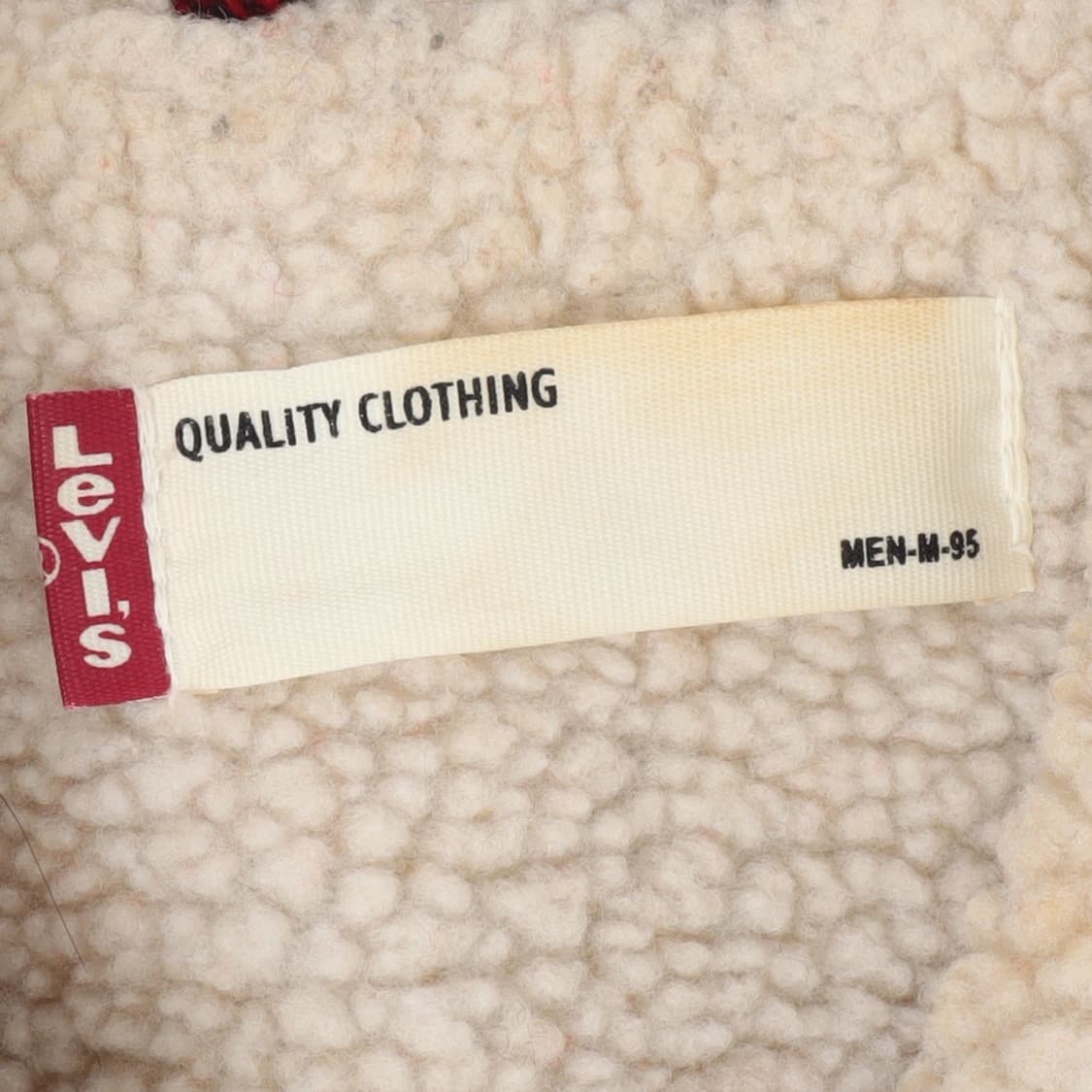 리바이스 타탄 체크 쉐르파 트러커 자켓 상품이미지8