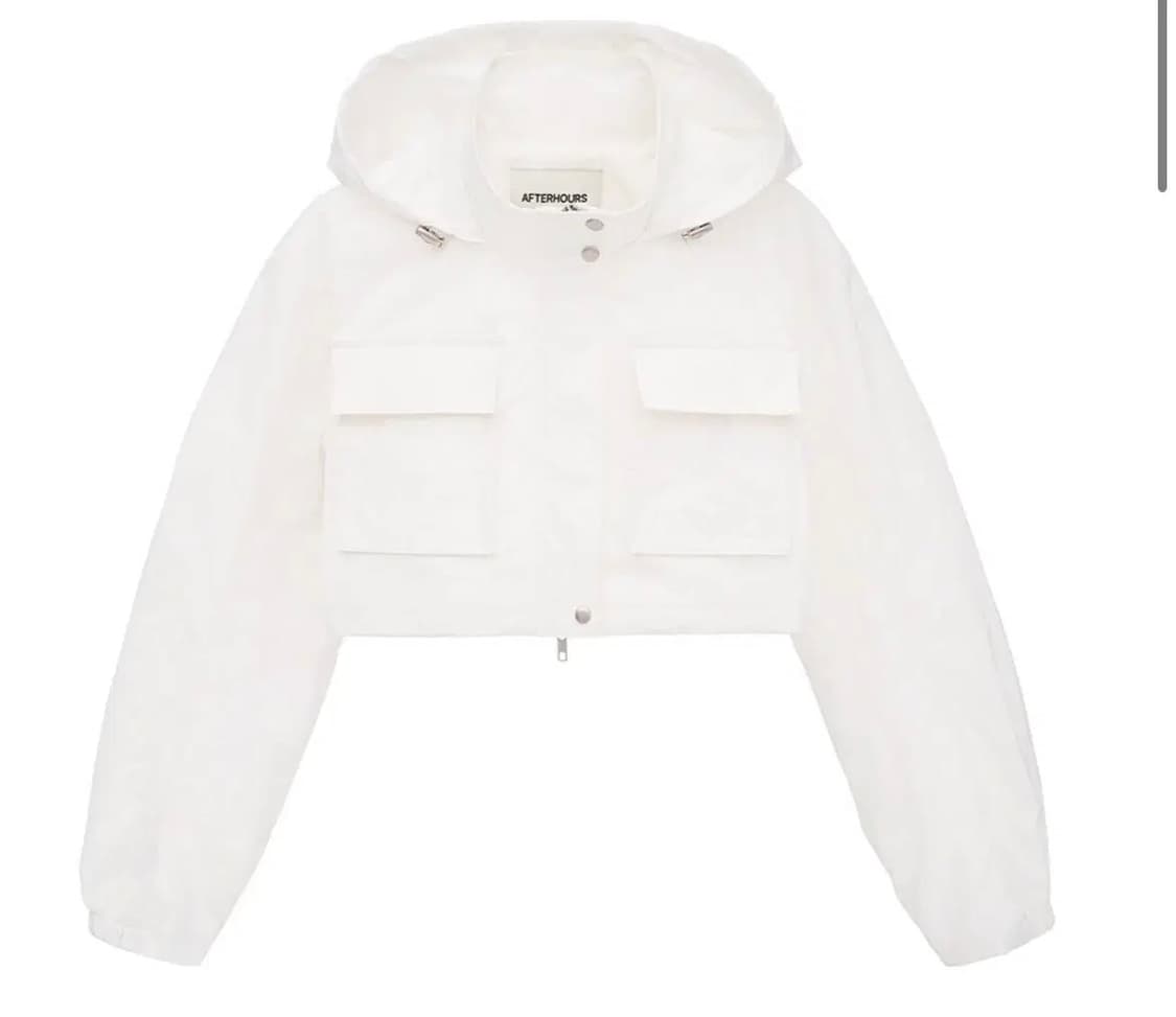 연예인 착용) 애프터아워즈 크롭 바람막이 상품이미지1