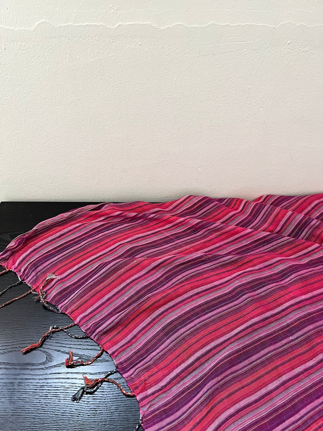 Japan vtg 스트라이프 머플러 상품이미지5