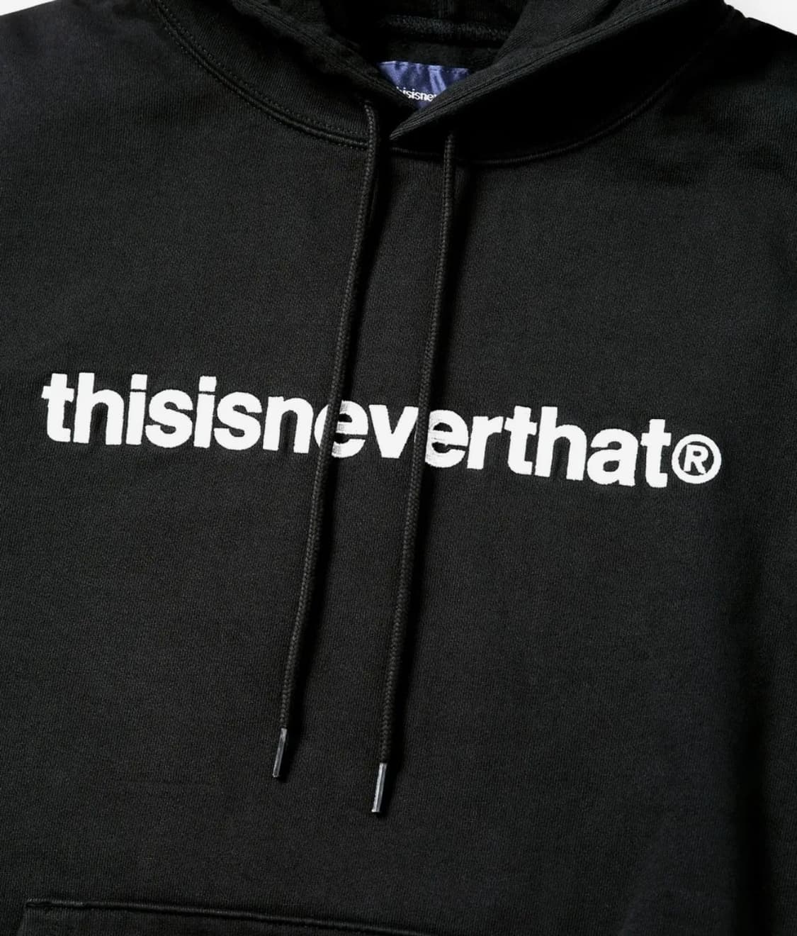 디스이즈네버댓 후드티 블랙 상품이미지2