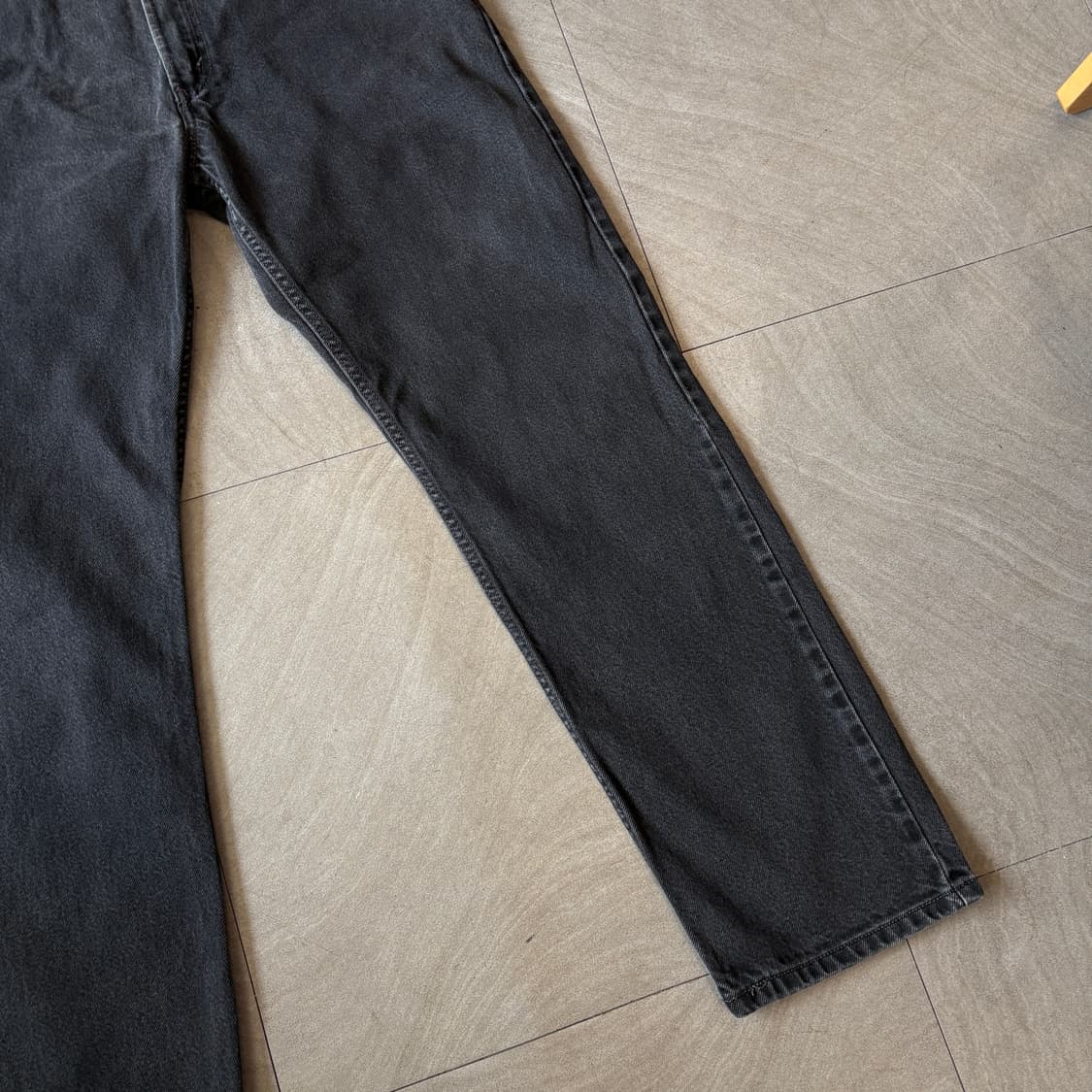 리바이스 505 데님 블랙 팬츠 상품이미지3