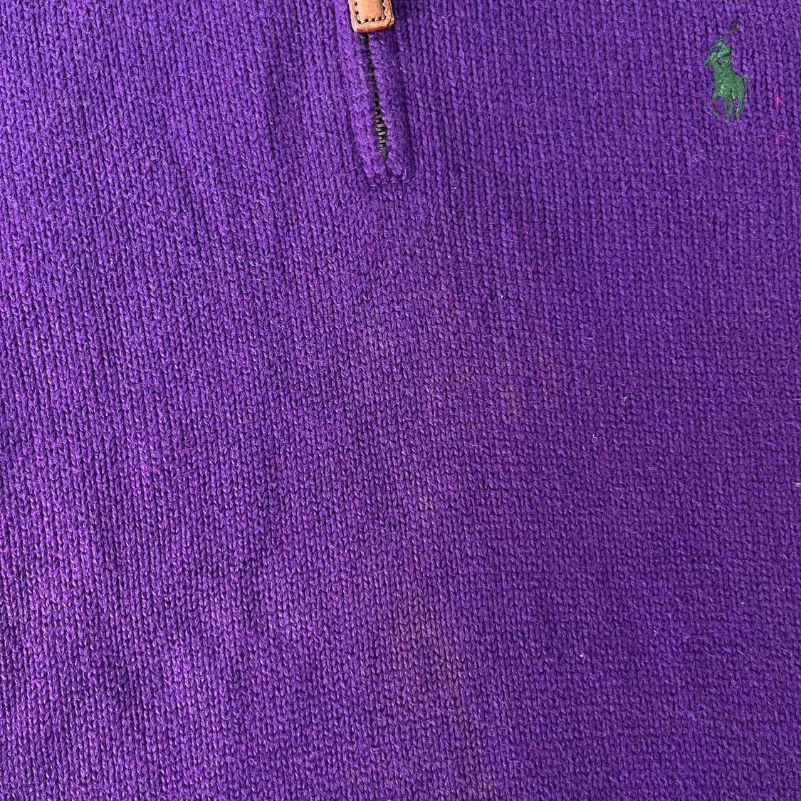 100 폴로랄프로렌 코튼 반집업 니트 상품이미지5