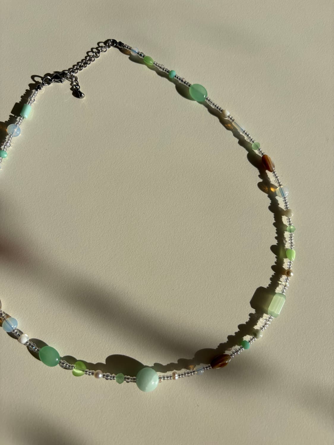 비즈원석목걸이260127 상품이미지6