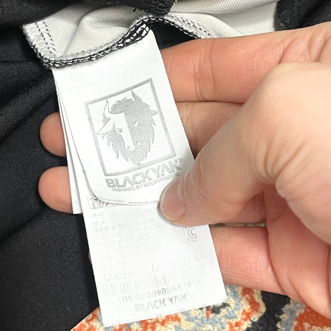 블랙야크 블랙 사이드 트랙져지 165 상품이미지6