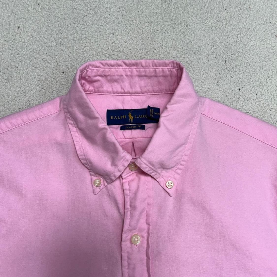 POLO RALPH LAUREN 핑크 셔츠 XS 상품이미지4