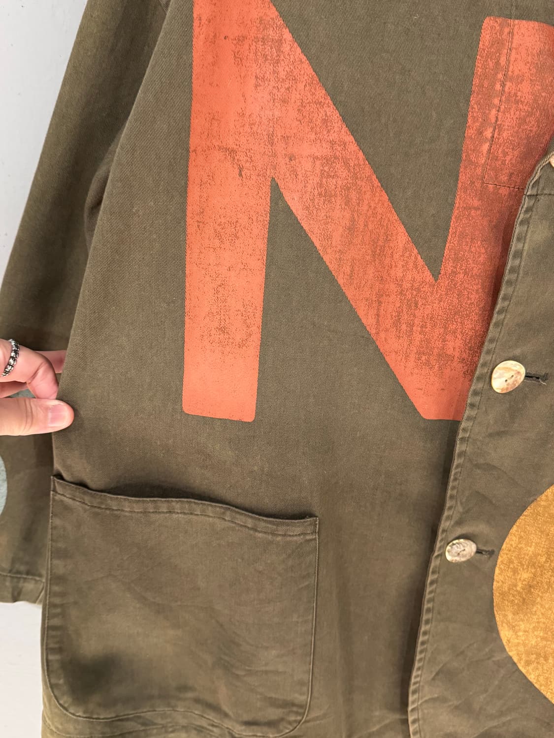 90s 니콜클럽 X 카즈미사사키 콜렉션 자켓  상품이미지5