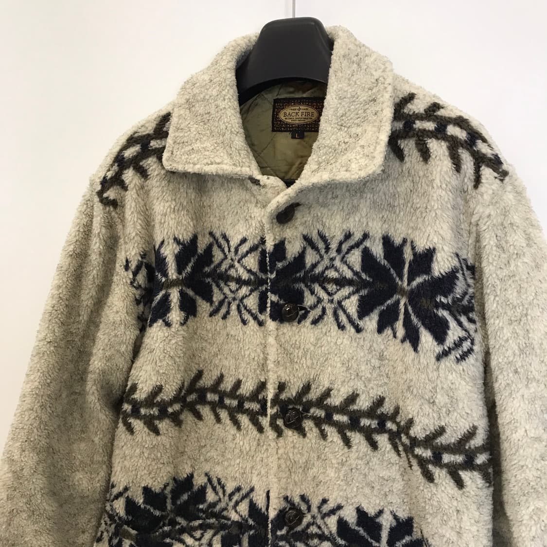 BACK FIRE 90s USA 쉐르파 후리스 자켓 [L] 상품이미지2