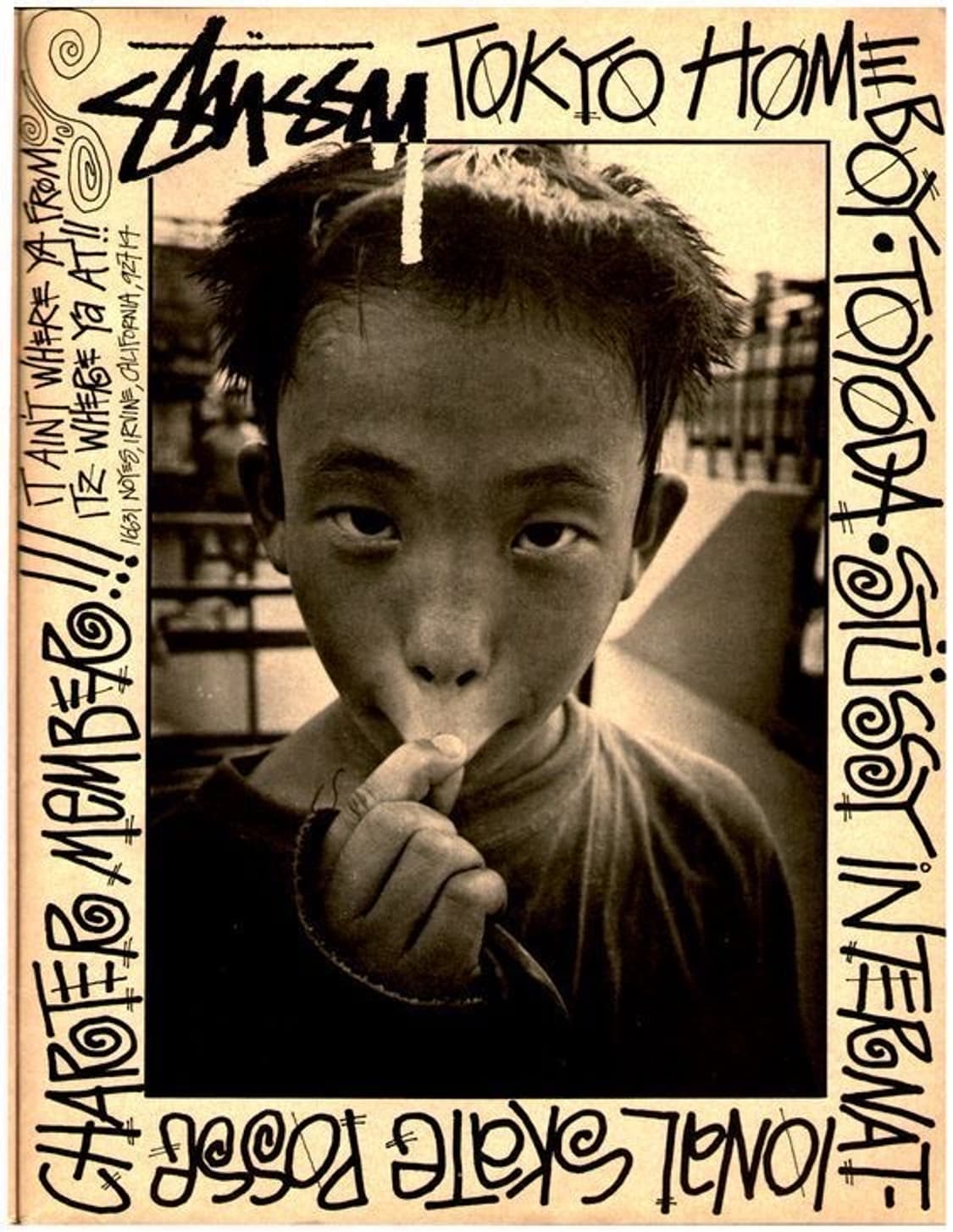 00s 올드 스투시 stussy 레터링 패턴 셔츠 M (103) 상품이미지8