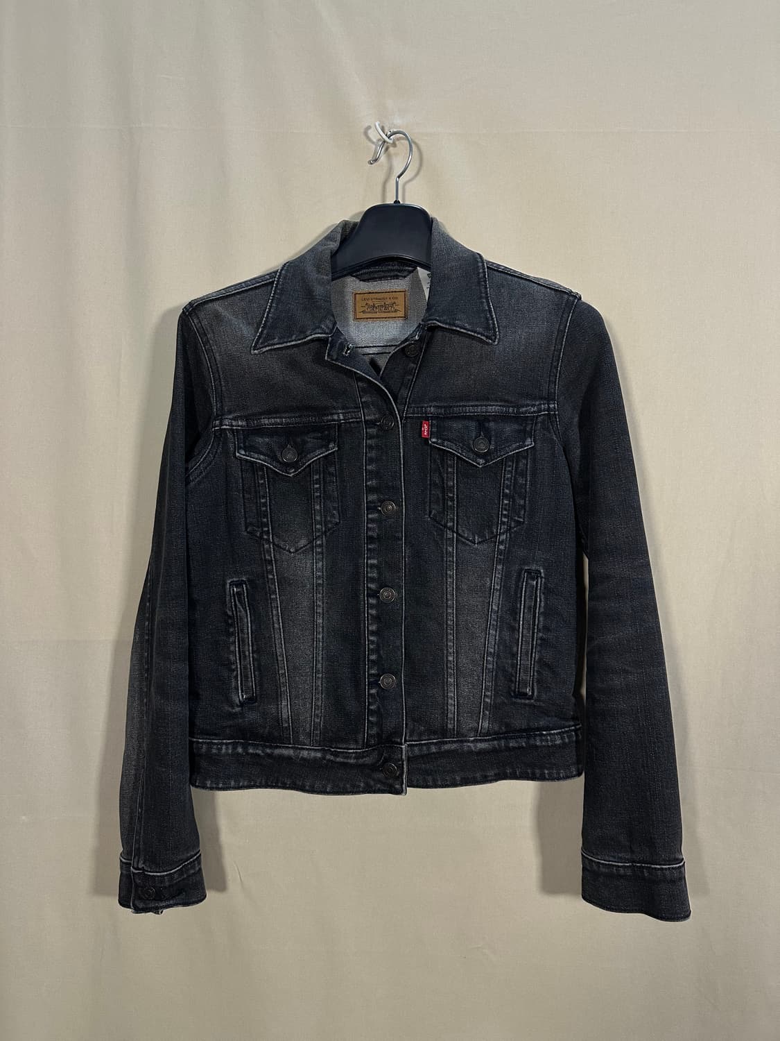 리바이스 흑청 트러커 처분 상품이미지1