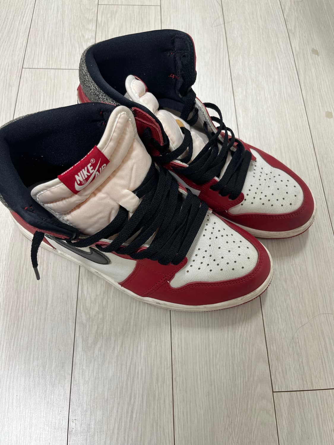 나이키 에어 조던 1 레트로 하이 OG 시카고 265 상품이미지3