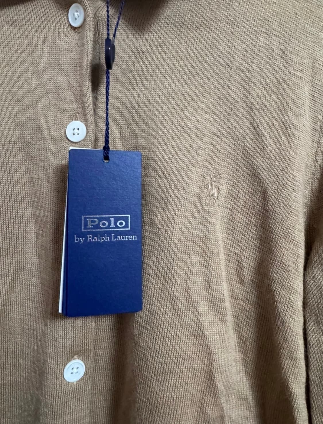 [새상품] 폴로랄프로렌 카라 카멜 가디건 상품이미지2