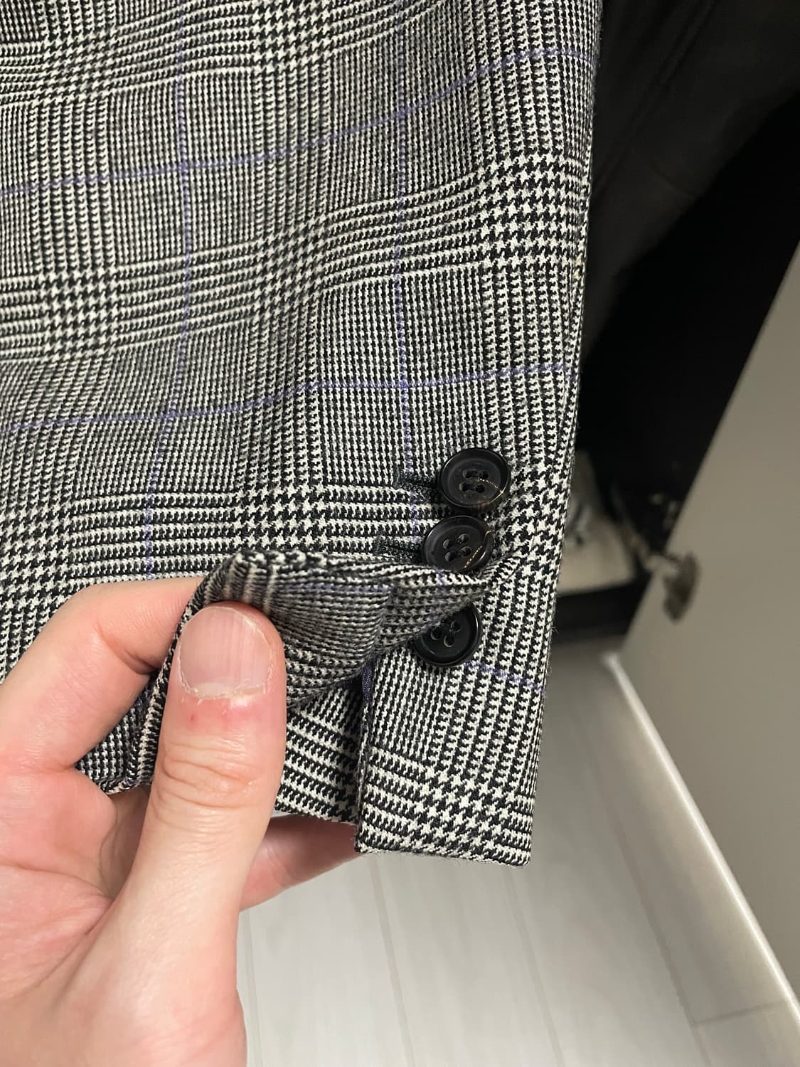 링자켓(RING JACKET) 마이스터 글랜체크 자켓(46) 상품이미지4