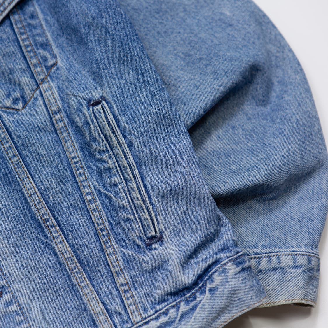 90s 리바이스 USA 생산 데님 트러커 자켓 상품이미지4