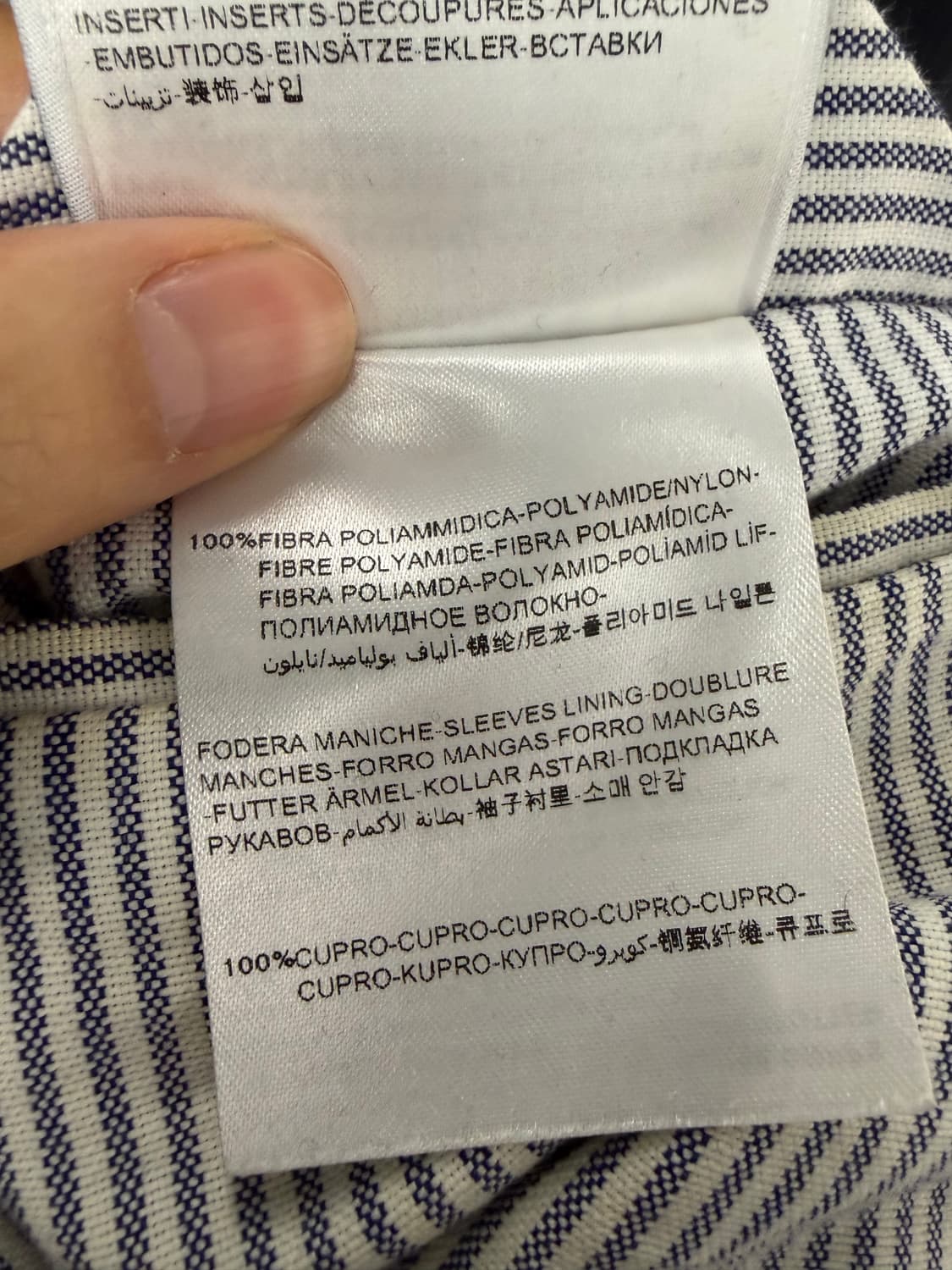 몽클레어 정품 감마블루 울 구스다운 패딩 사이즈 2 상품이미지9