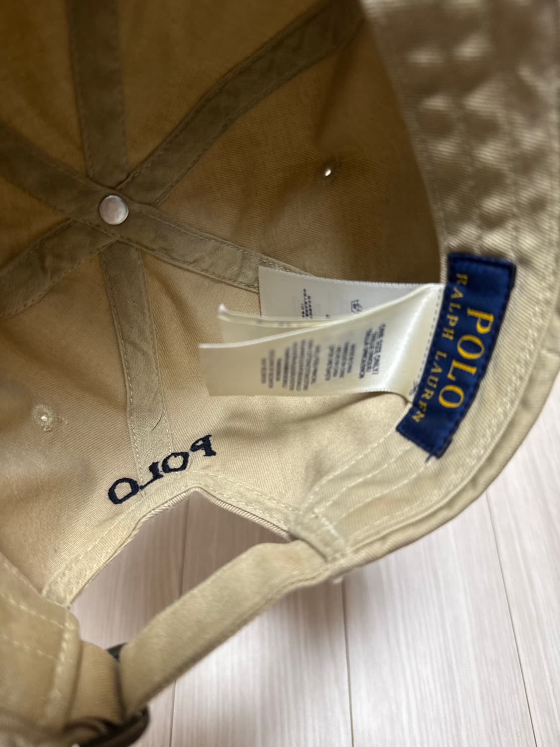 폴로 볼캡 (베이지) 상품이미지2